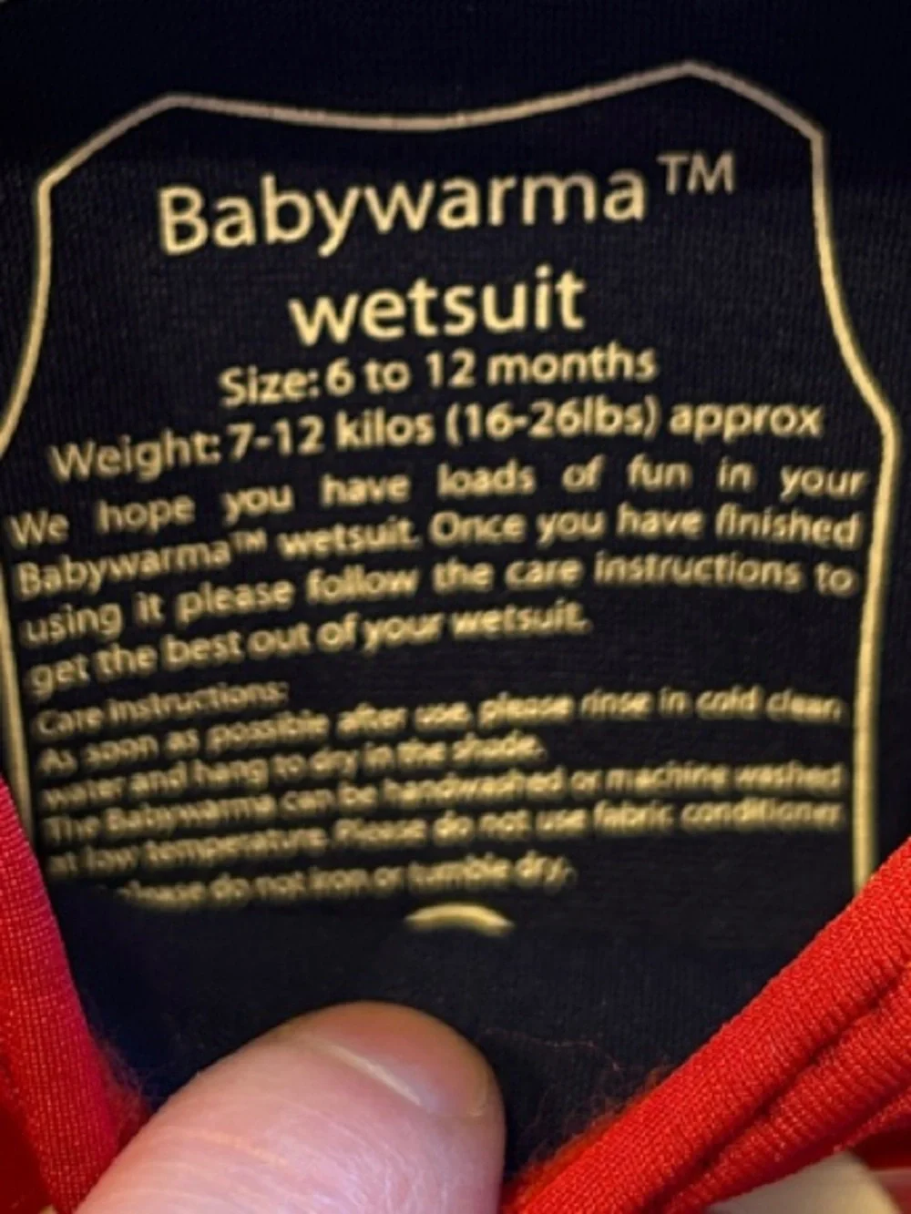 Konfidence Babywarma neoprene swimsuit